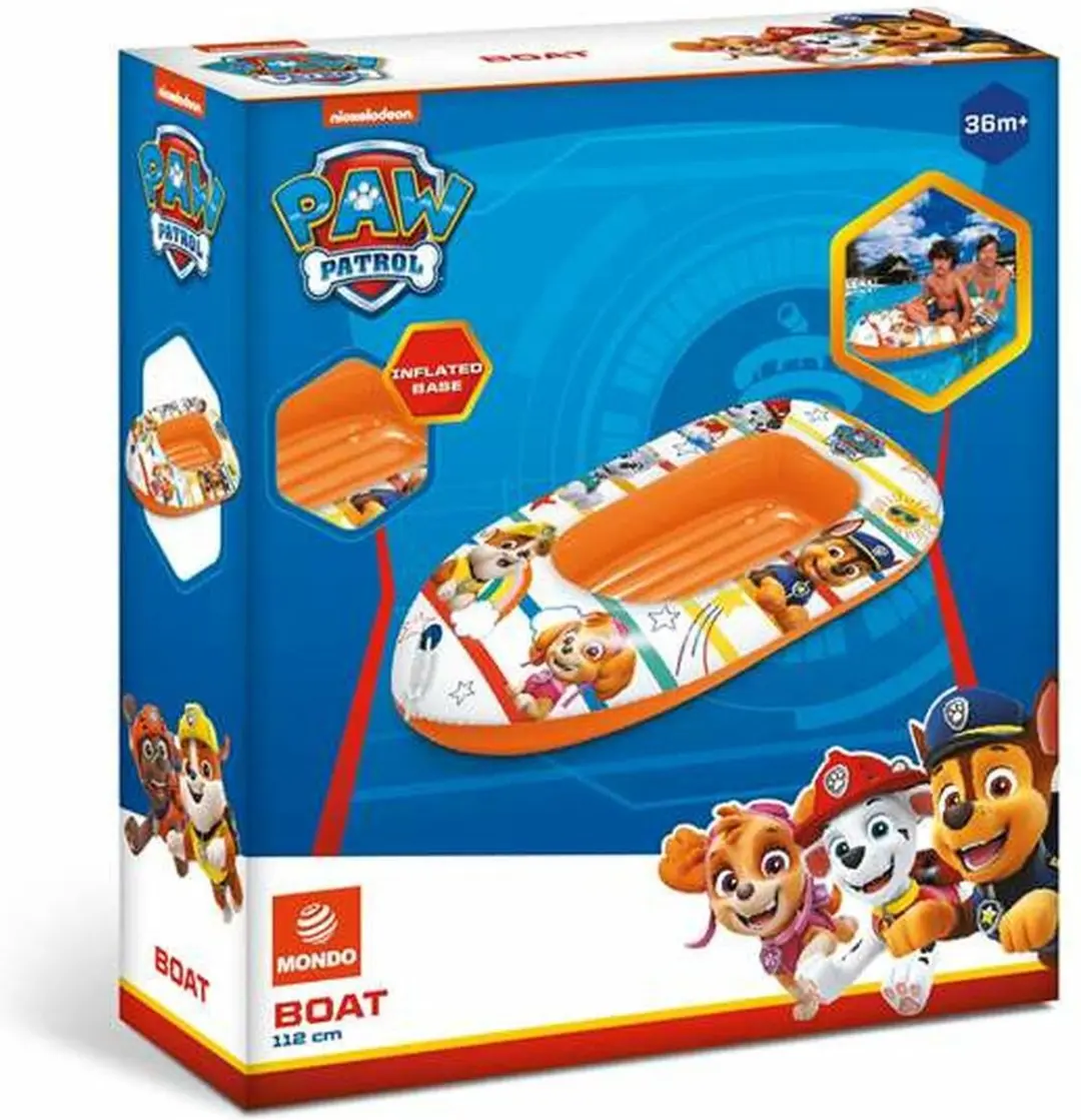 PAW Patrol Opblaasbare Boot 112cm - Meerkleurig