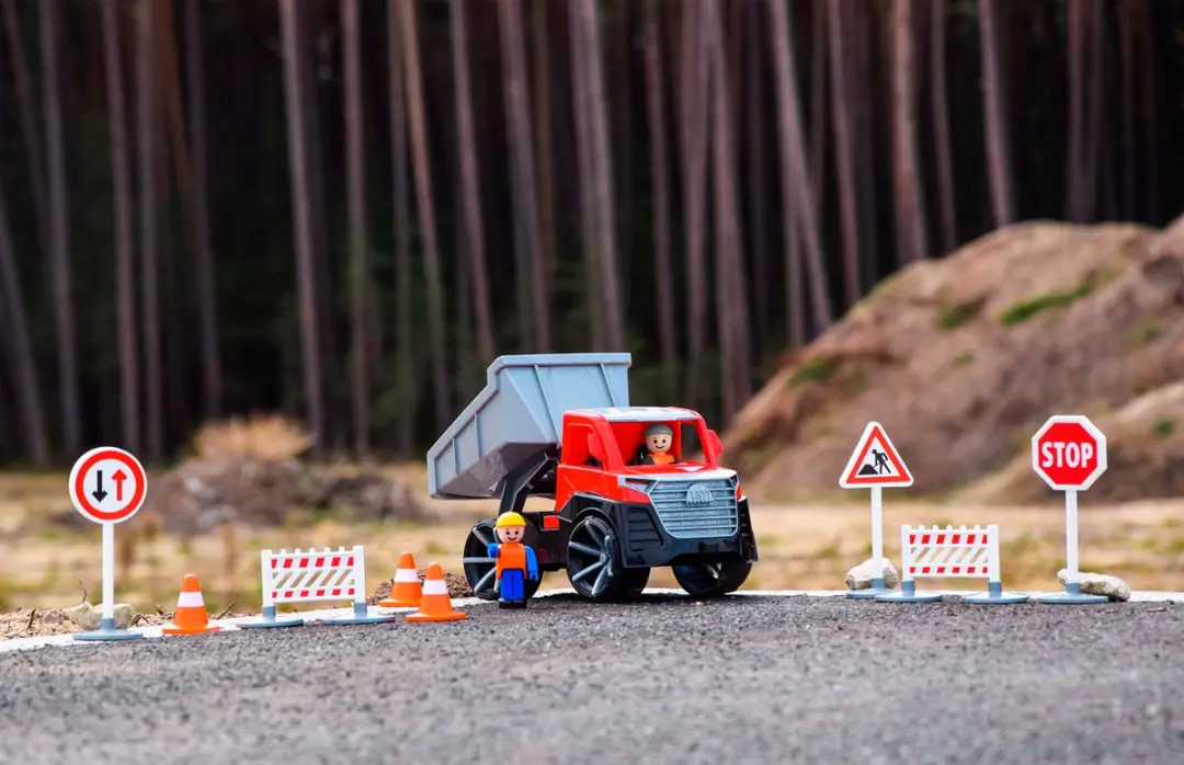 Lena TRUXX TRUXX² Dump Truck 29cm SM04510 - Meerkleurig