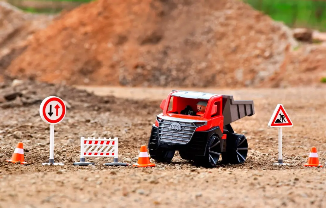 Lena TRUXX TRUXX² Dump Truck 29cm SM04510 - Meerkleurig