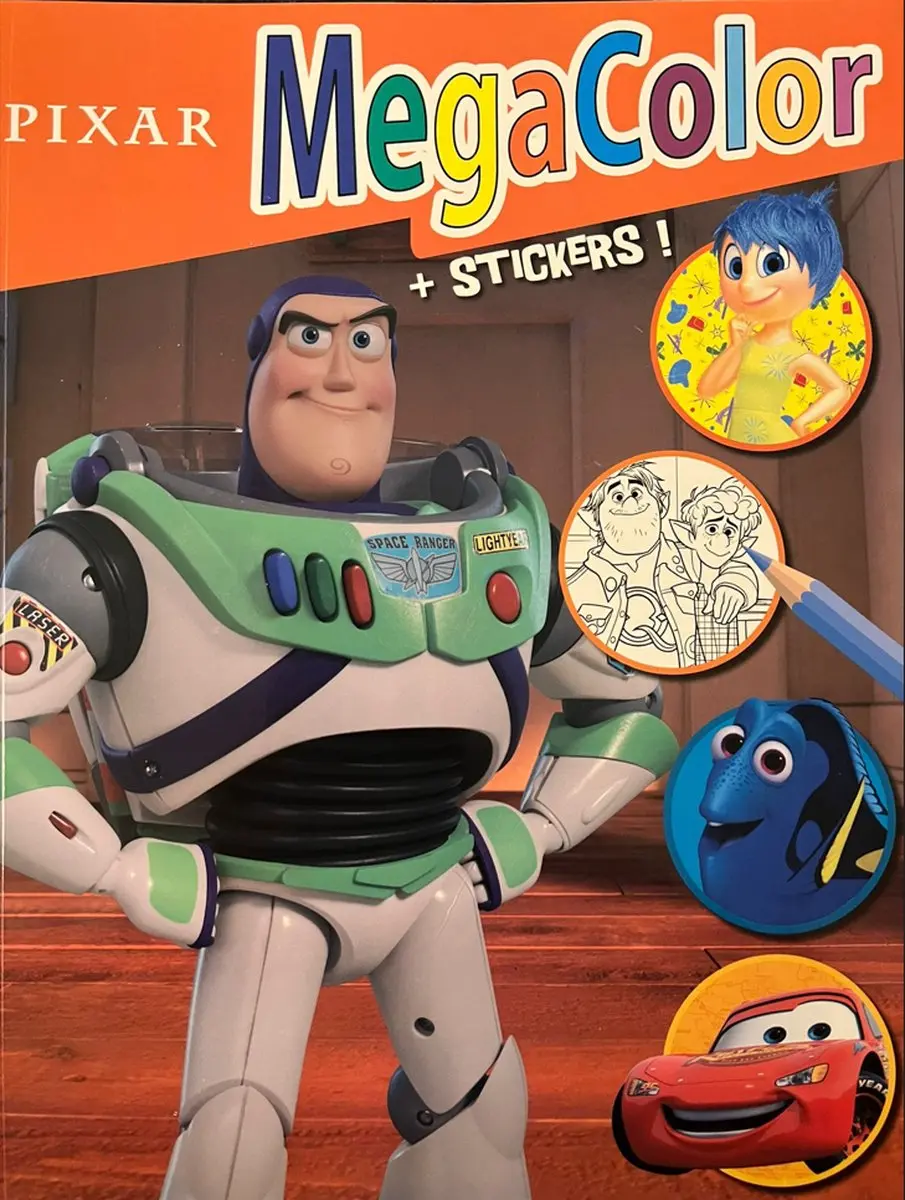 Toy Story MegaColor Kleurboek