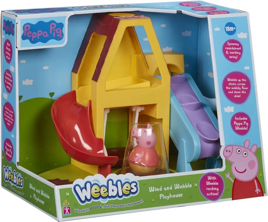 Peppa Pig Weebles Wind & Wobble Huis - 37907 - afbeelding 6 van 6