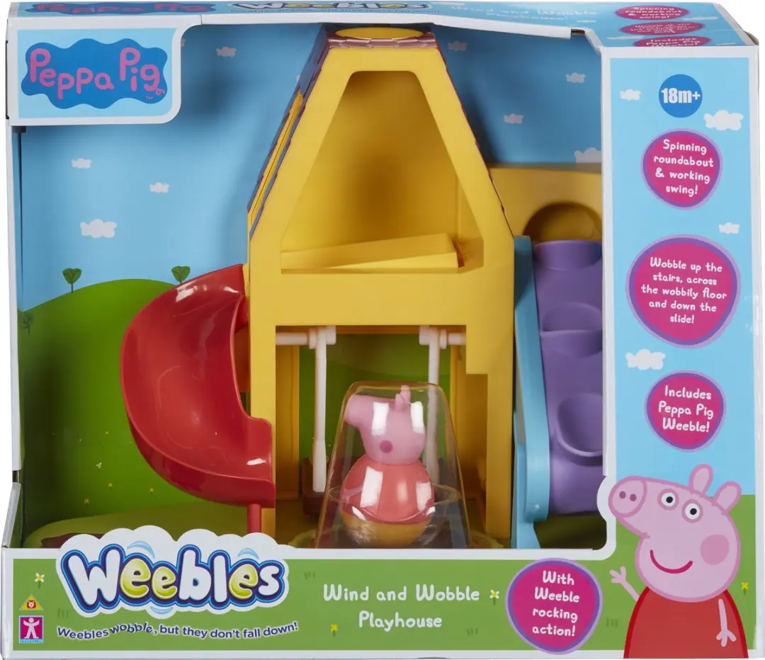 Peppa Pig Weebles Wind & Wobble Huis - 37907