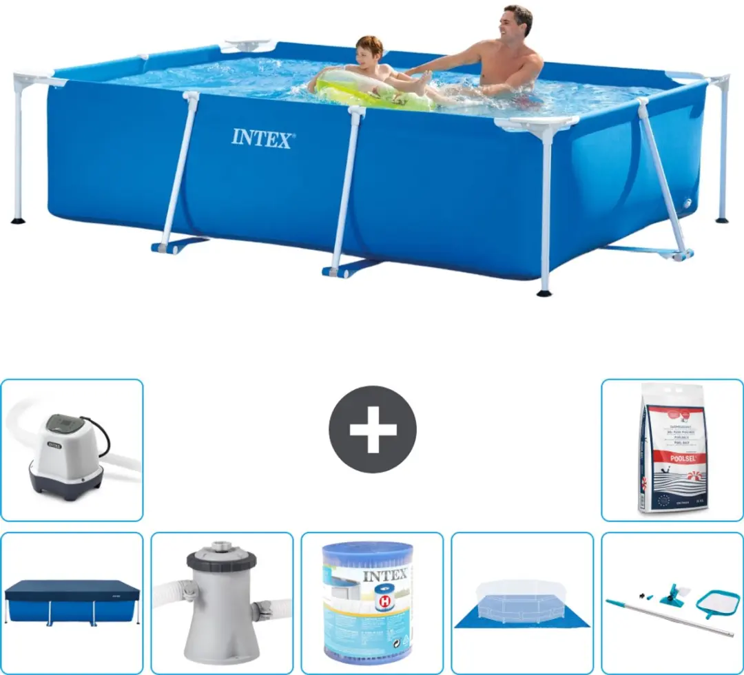 Intex Rechthoekig Frame Zwembad 260x160cm