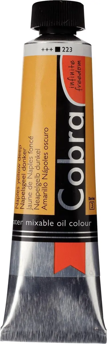 Cobra Artist Olieverf #223 Napelsgeel Donker 40ml