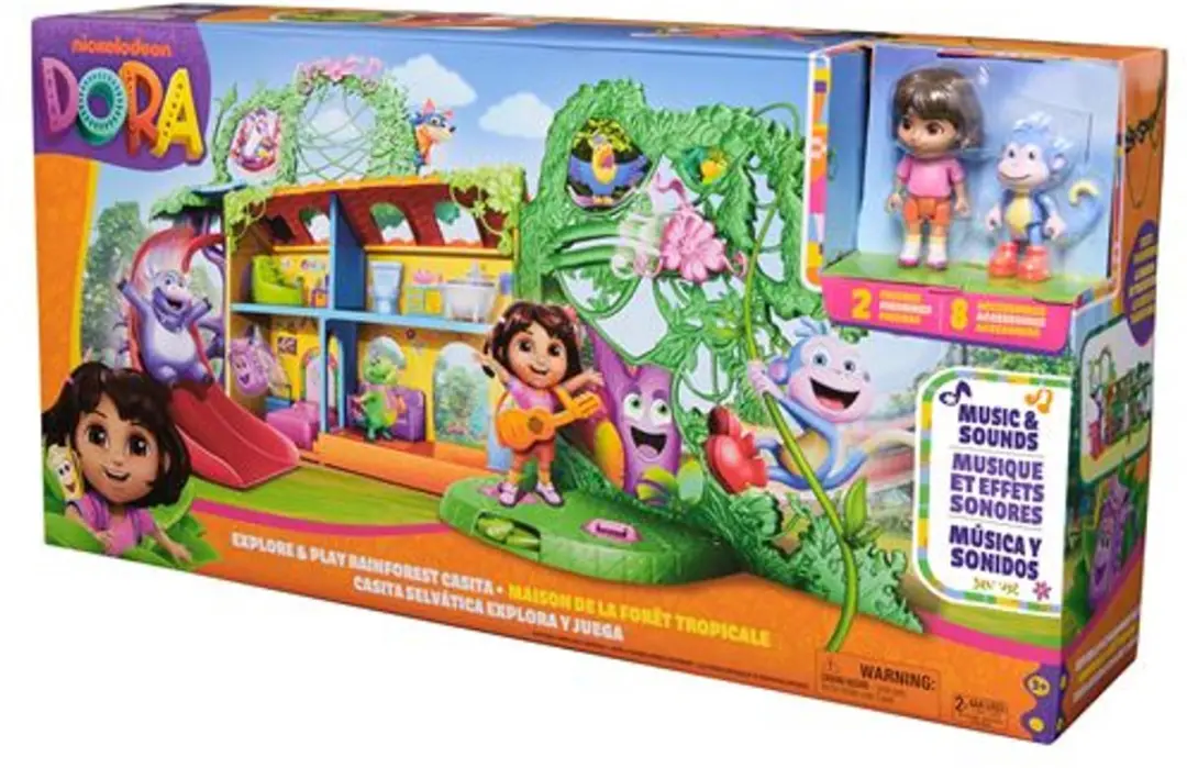 Spin Master Dora Het Regenwoudhuis - Meerkleurig