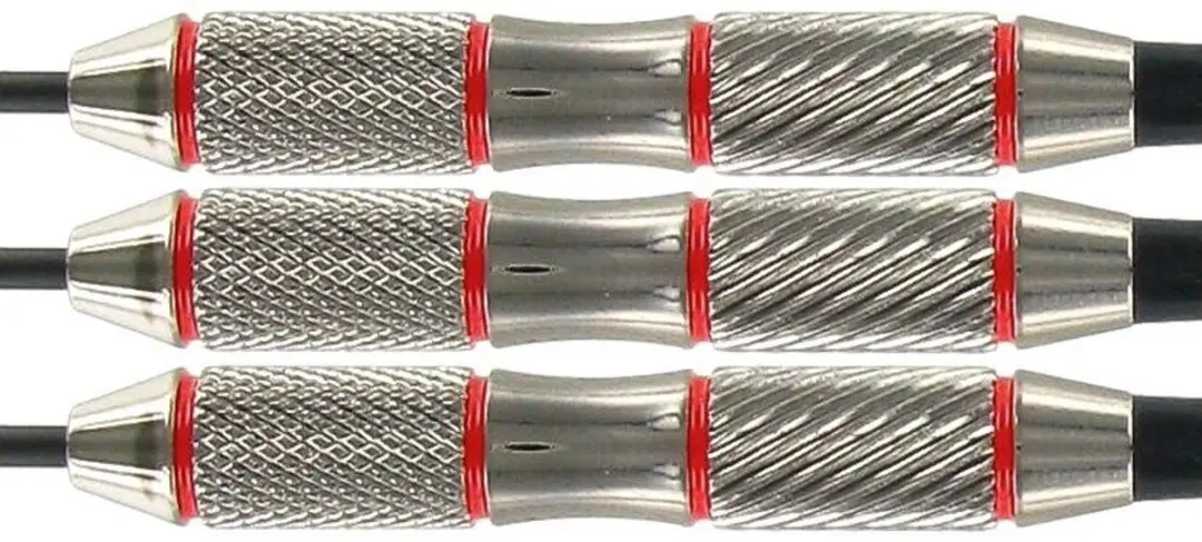 Bull's Black Jack Brass Red Dartpijlen - 3 Stuks
