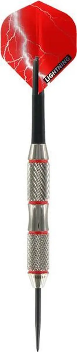 Bull's Black Jack Brass Red Dartpijlen - 3 Stuks