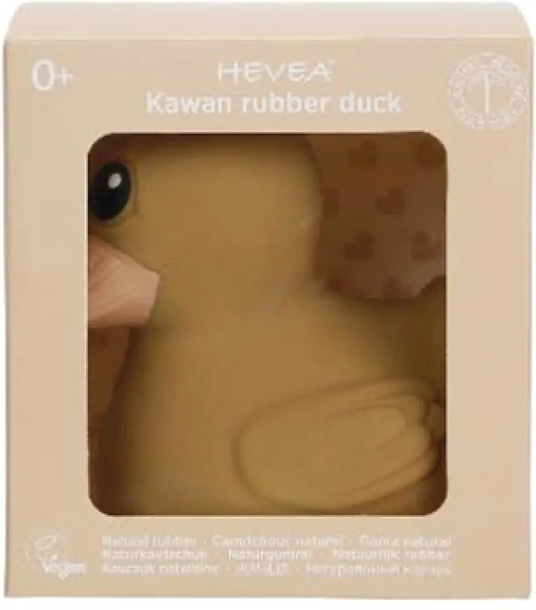 Hevea Kawan Mini Badeend Golden Ochre