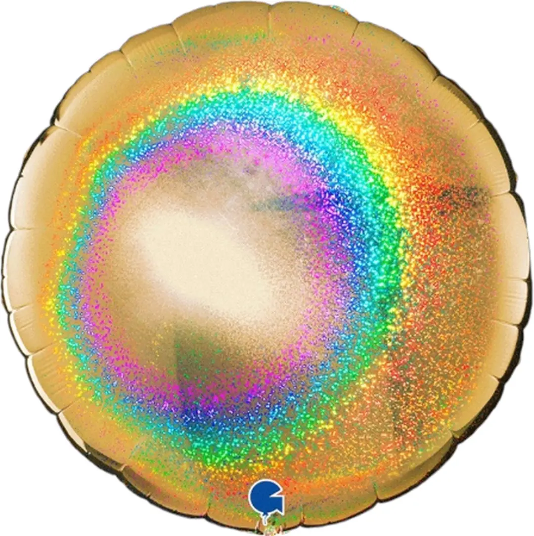 Grabo Folieballon Goud Holigrafisch 46cm