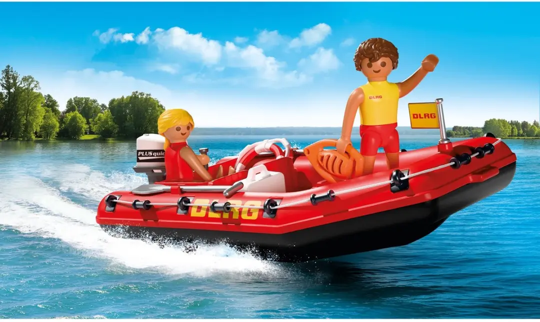 Playmobil Reddingsboot P-72280 - Meerkleurig