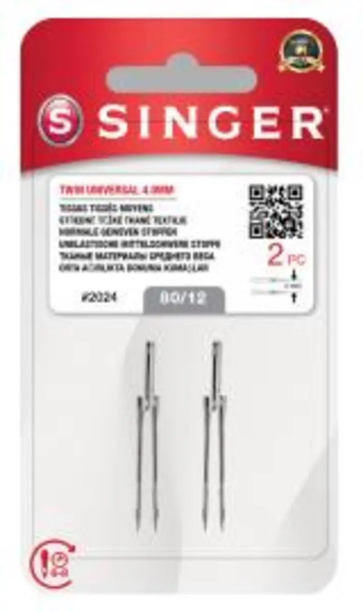 Singer Twin 2024 80 4mm Naalden