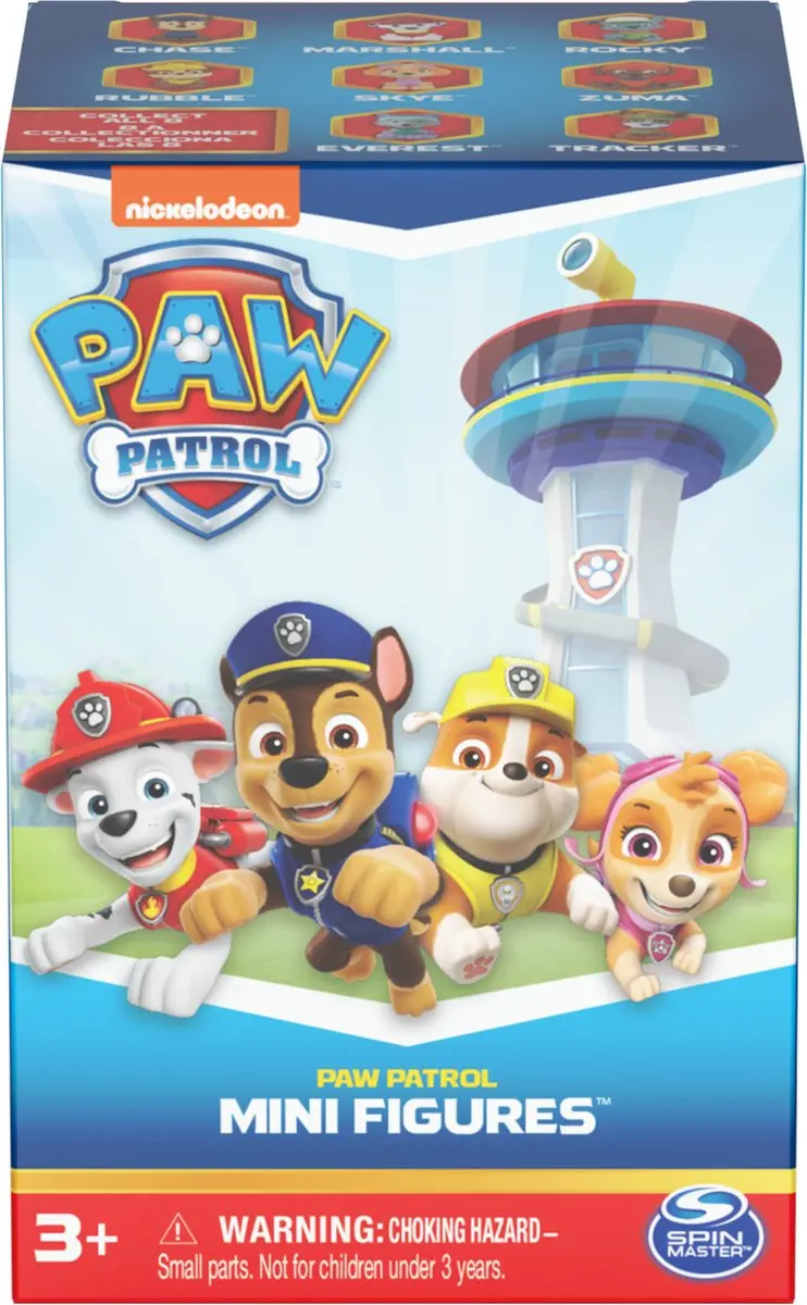 Spin Master PAW Patrol Minifiguren 10e Verjaardag 6066746 - Meerkleurig