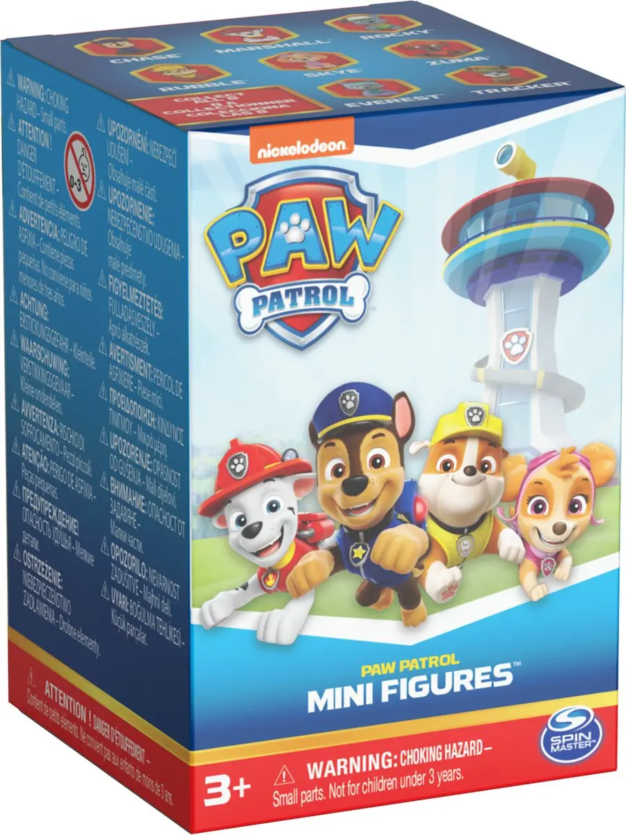 Spin Master PAW Patrol Minifiguren 10e Verjaardag 6066746 - Meerkleurig