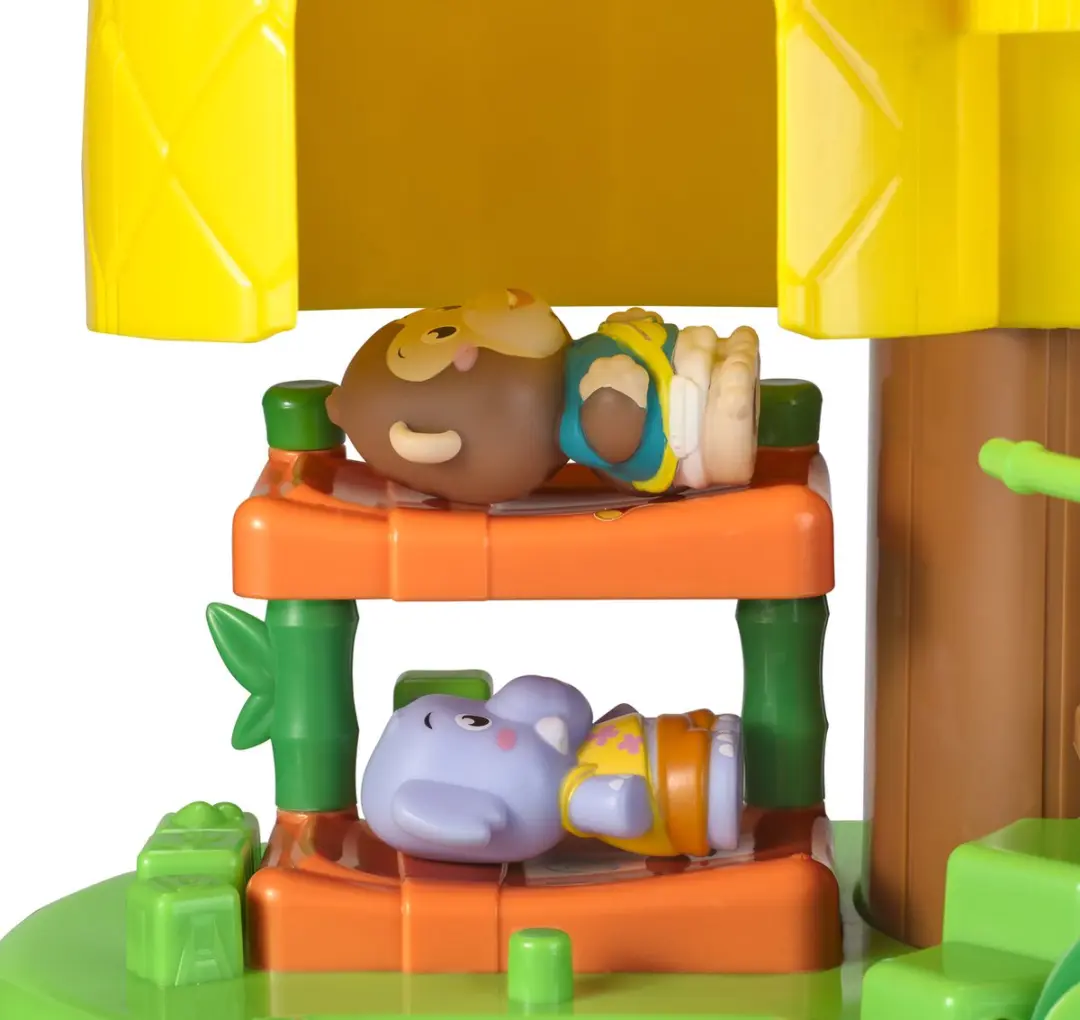 Klorofil Speelset De Tropische Ananas 700220 - Poppenhuis met Apenfiguur - afbeelding 2 van 6