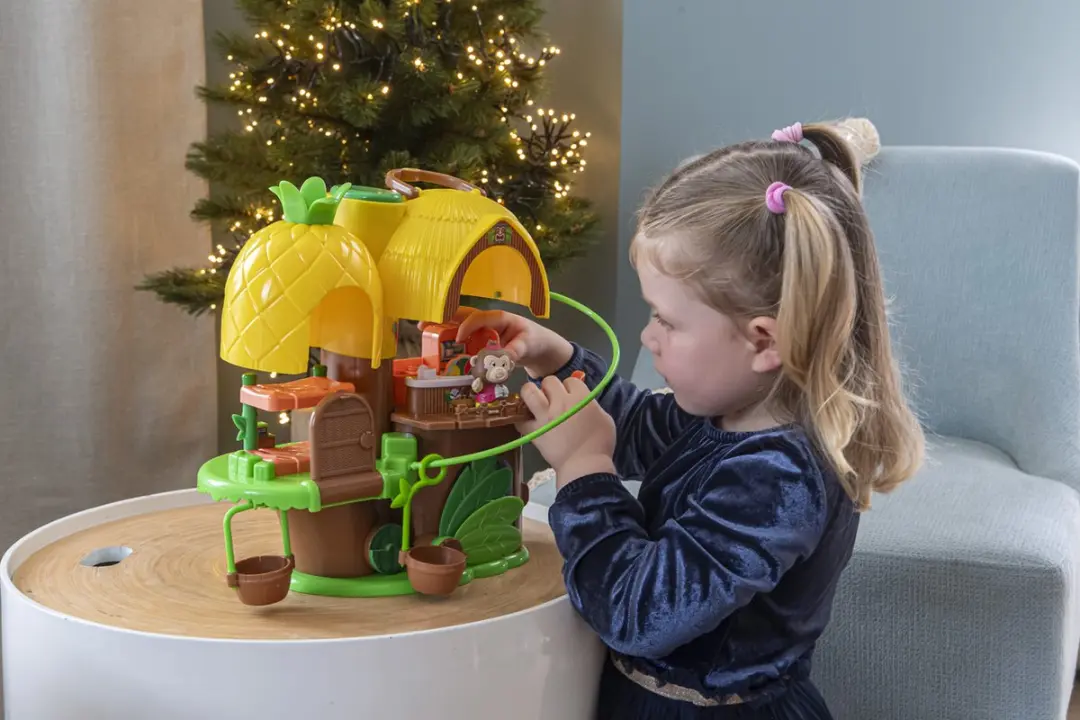 Klorofil Speelset De Tropische Ananas 700220 - Poppenhuis met Apenfiguur - afbeelding 4 van 6