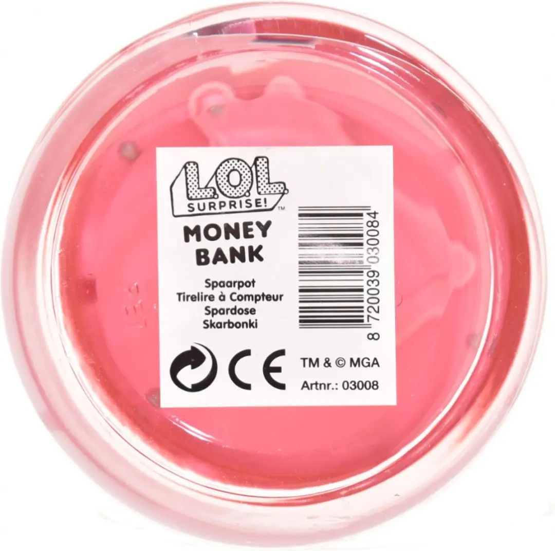 LOL Surprise! Spaarpot met Geldteller - Roze