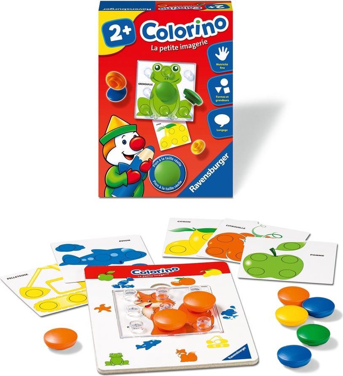 Bordspel Ravensburger Colorino The little imagery (FR) Oranje