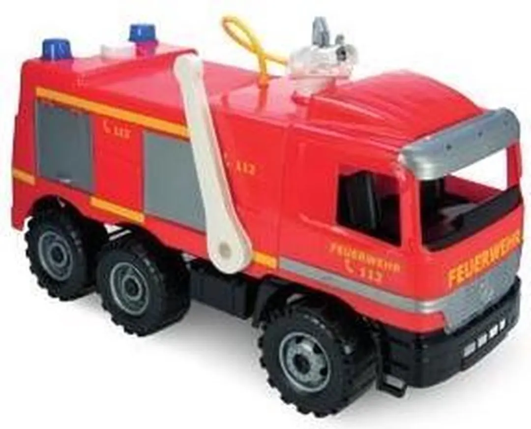 Lena Reuzen Brandweerwagen 02058 - Zwart/Rood