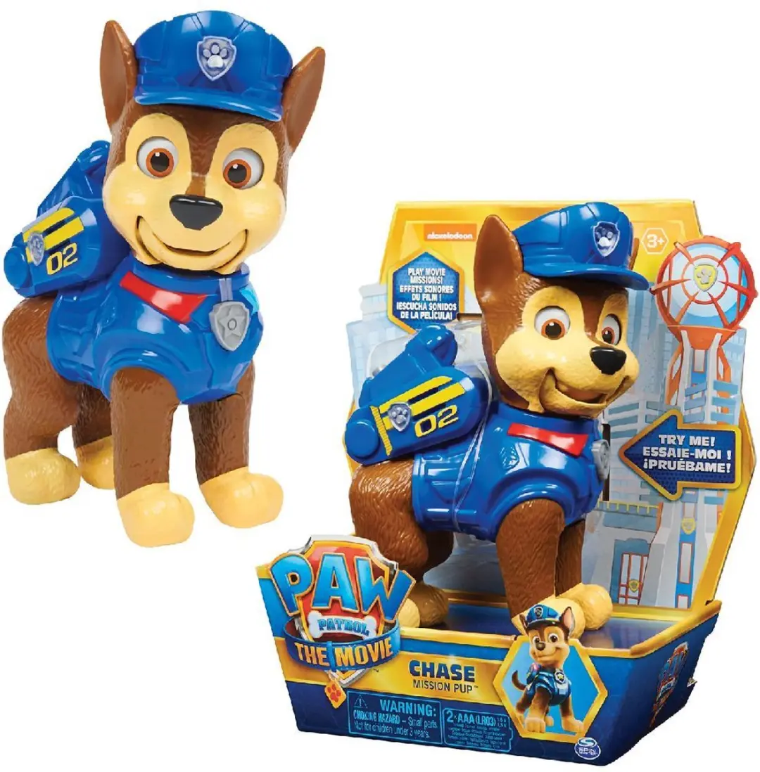 PAW Patrol Chase Interactief Actiefiguur 15cm - MPN 6063714