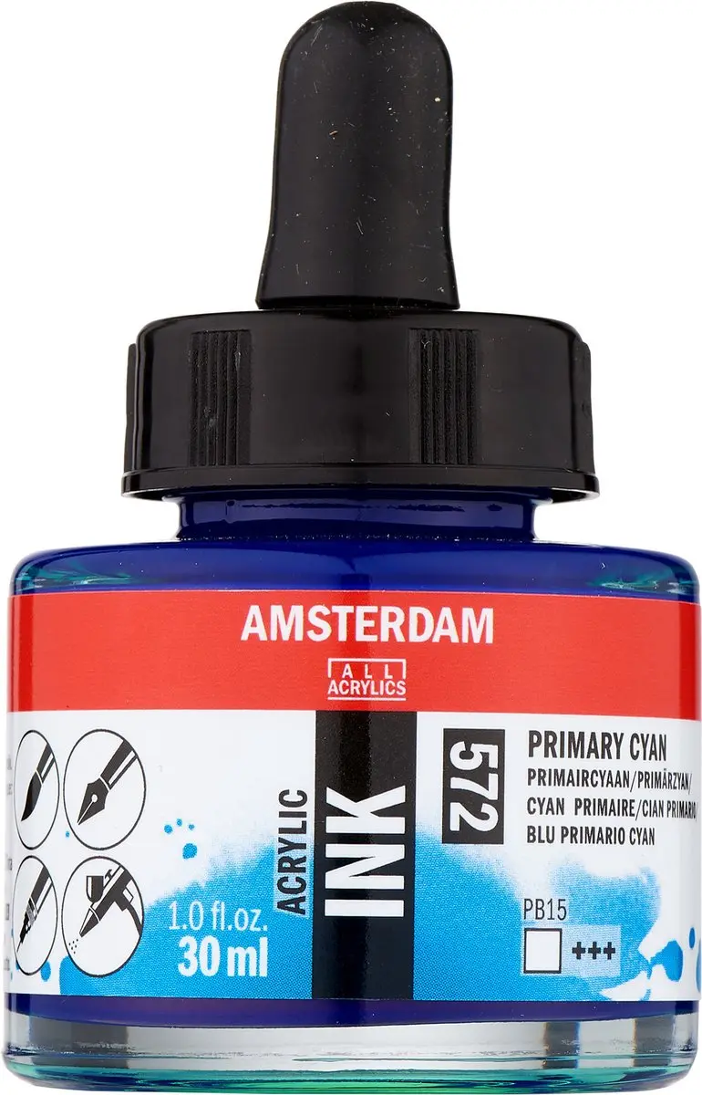 Amsterdam Acrylic Inkt Fles 30ml