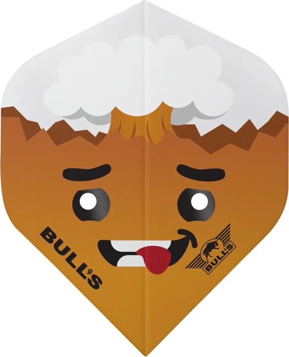 Bull's Smiley 100 Crazy Dart Flights