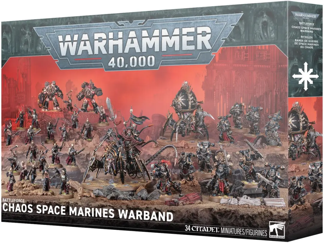 Games Workshop Battleforce Chaos Space Marines Warband