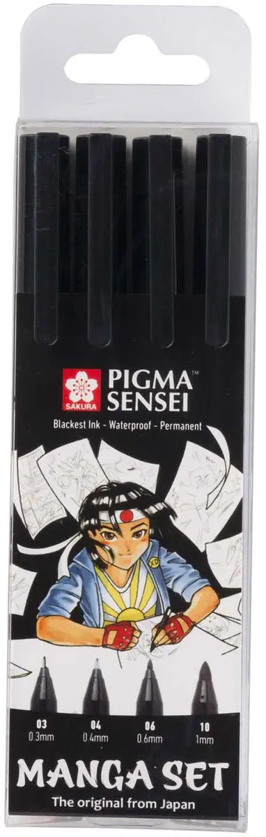 Sakura Manga 4 Tekenpennen