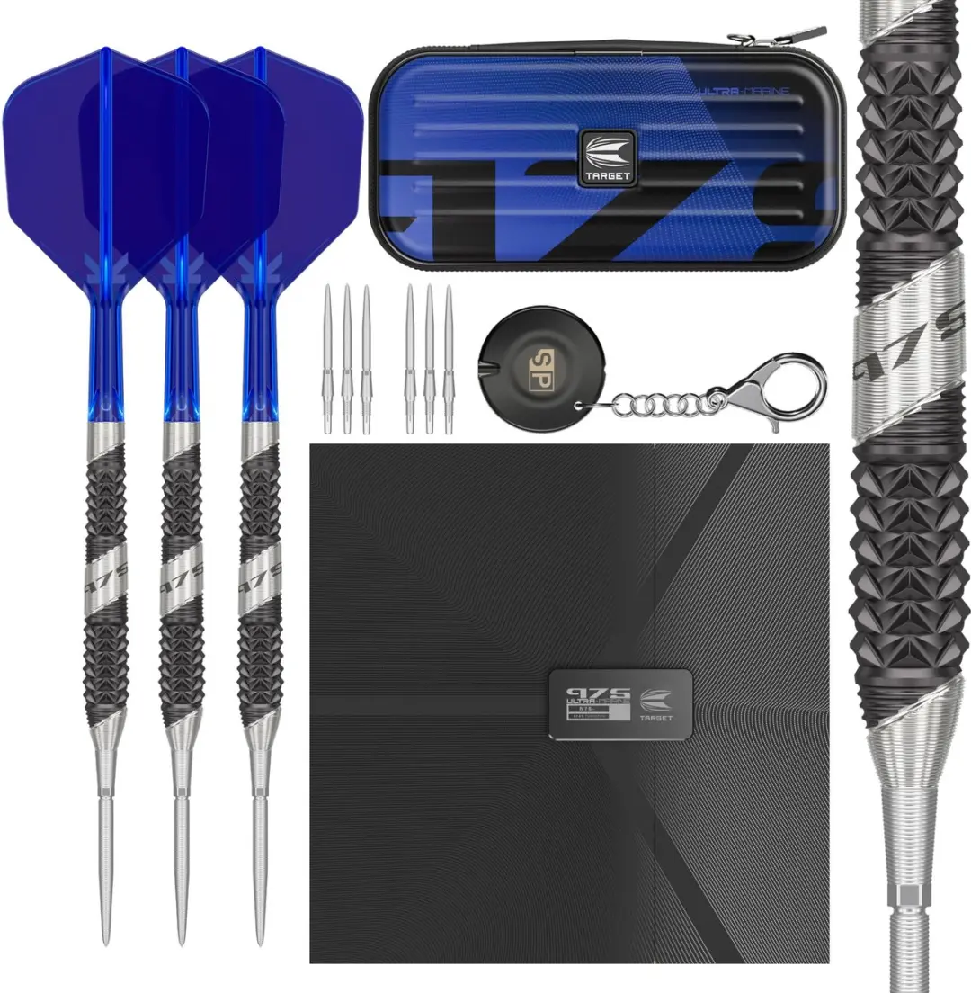 Target Darts 975 Ultra Marine Steel Tip - 3 Stuks