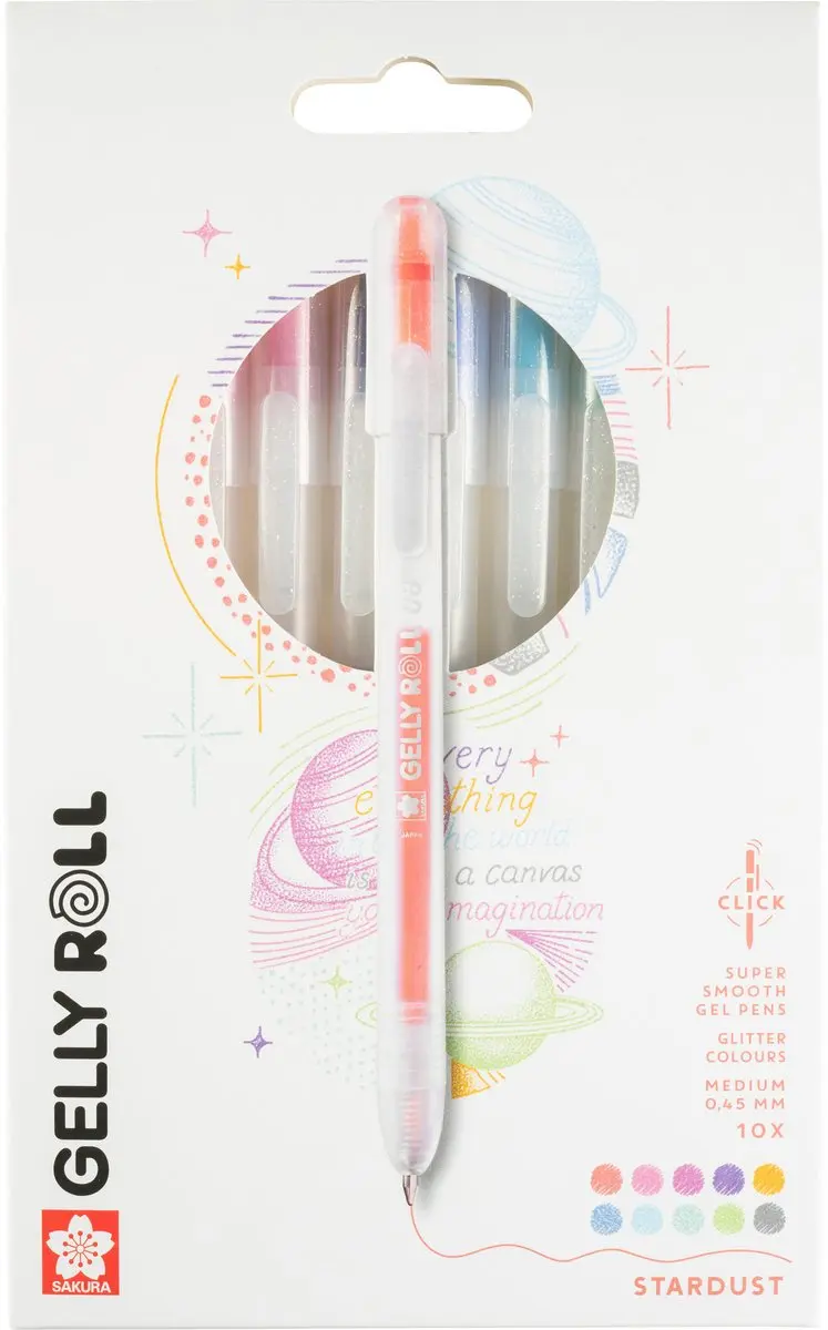 Sakura Gelly Roll Retractable Stardust Set