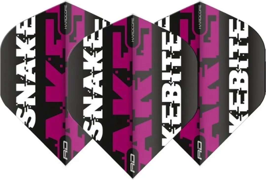 Red Dragon Peter Wright Snakebite Magenta Dart Flights TF6469