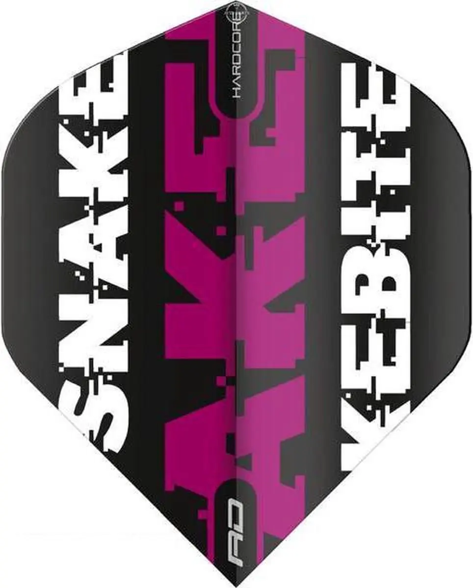 Red Dragon Peter Wright Snakebite Magenta Dart Flights TF6469 - 3 Stuks