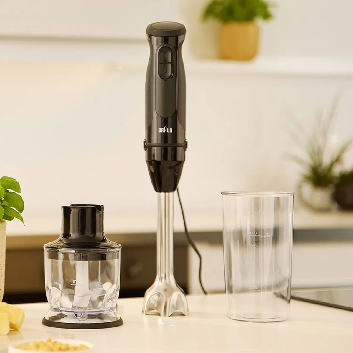 Braun MultiQuick 3 MQ30201M Staafmixer 900W - Zwart