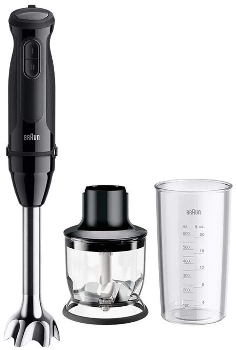 Braun MultiQuick 3 MQ30201M Staafmixer 900W - Zwart