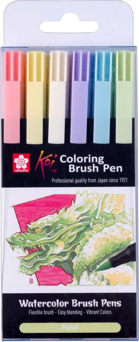 Sakura Brushpen Set Pastel