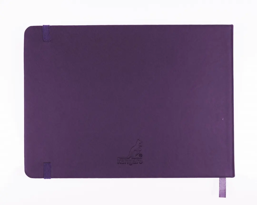 Kangaro K-861312 Schetsboek A5 Landscape Purple Heart - 160 Pagina's - afbeelding 6 van 6