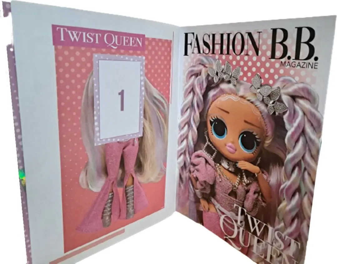 LOL Surprise Sticker Magazine - A5 - 30+ Stickers - Blauw/Paars/Roz/Wit