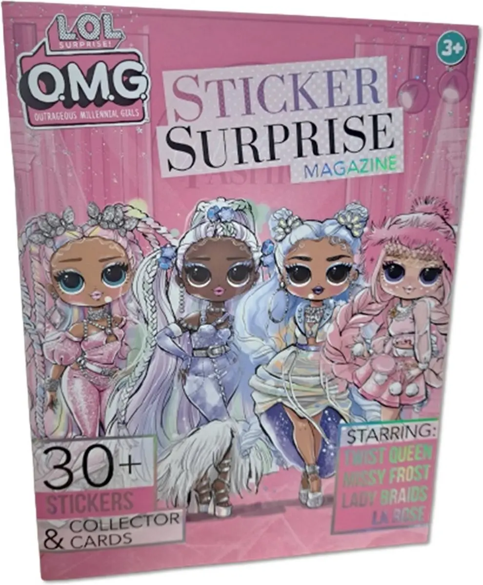 LOL Surprise Sticker Magazine