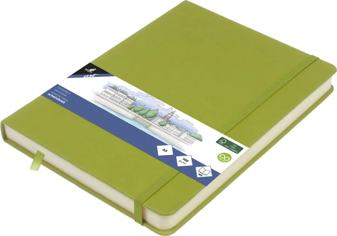 Kangaro K-861229 Schetsboek A5 Lime Green