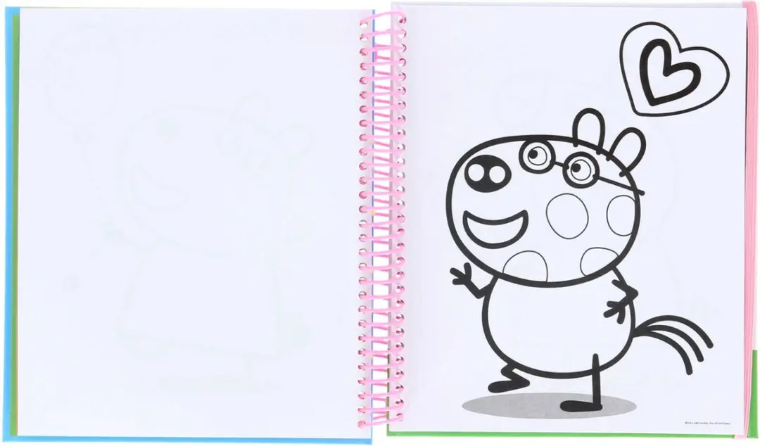 Peppa Pig Kleuralbum - Blauw - 23x26x3cm