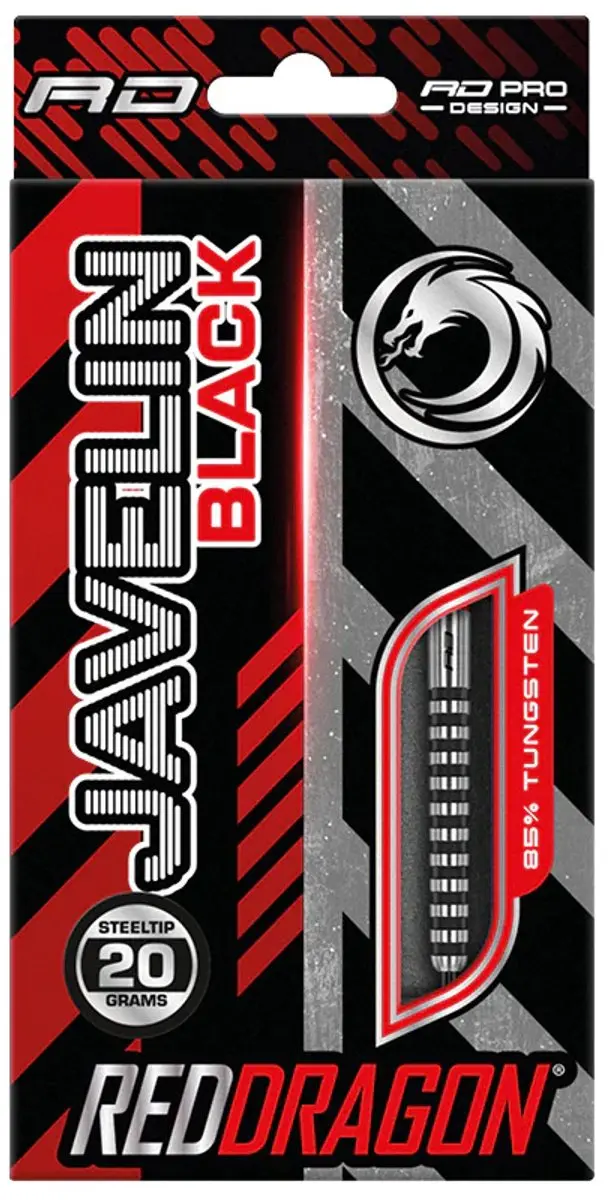 Red Dragon Javelin Black Dartpijlen 20% - 3 Stuks - afbeelding 6 van 6