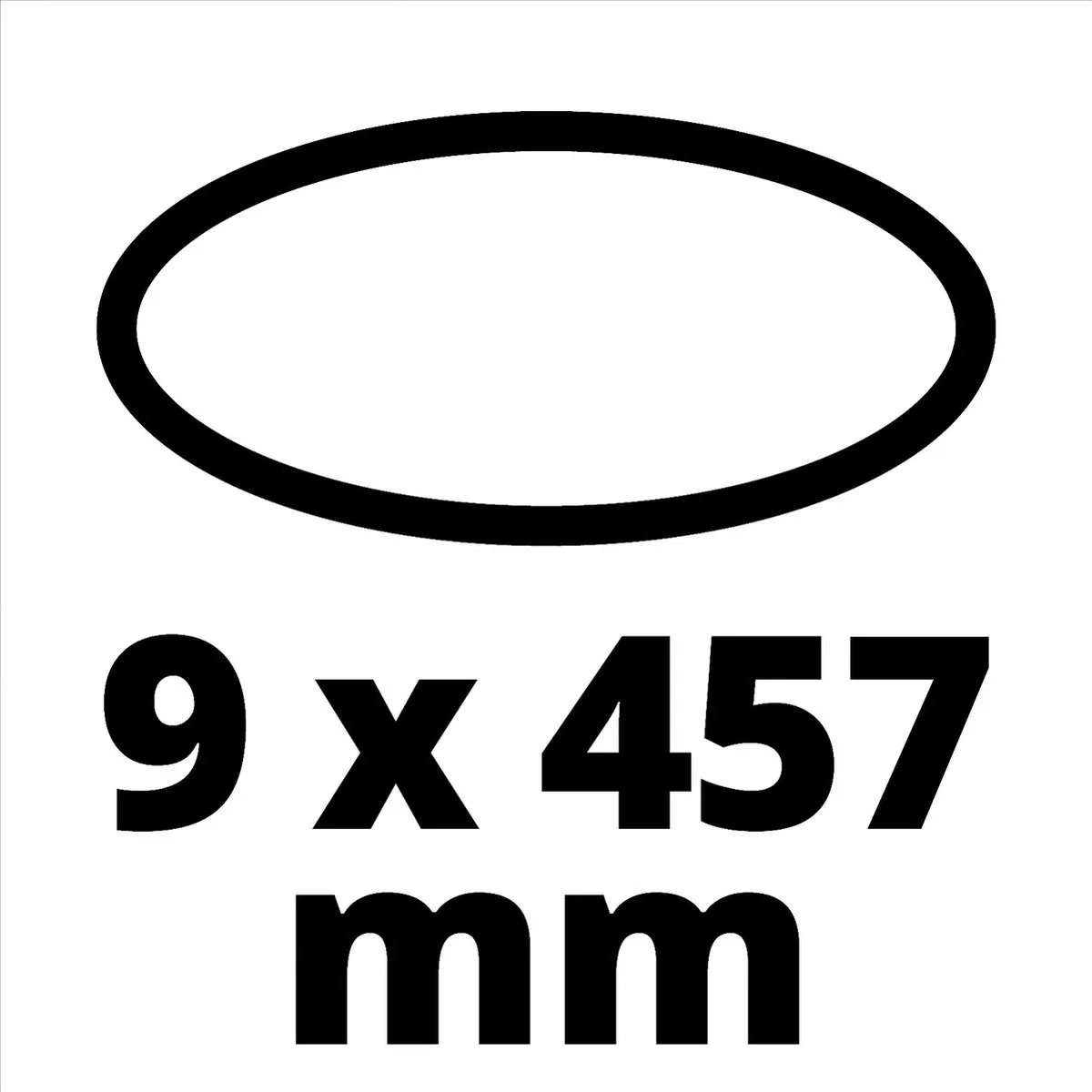 Einhell Schuurbandenset 35-delig 9x457mm