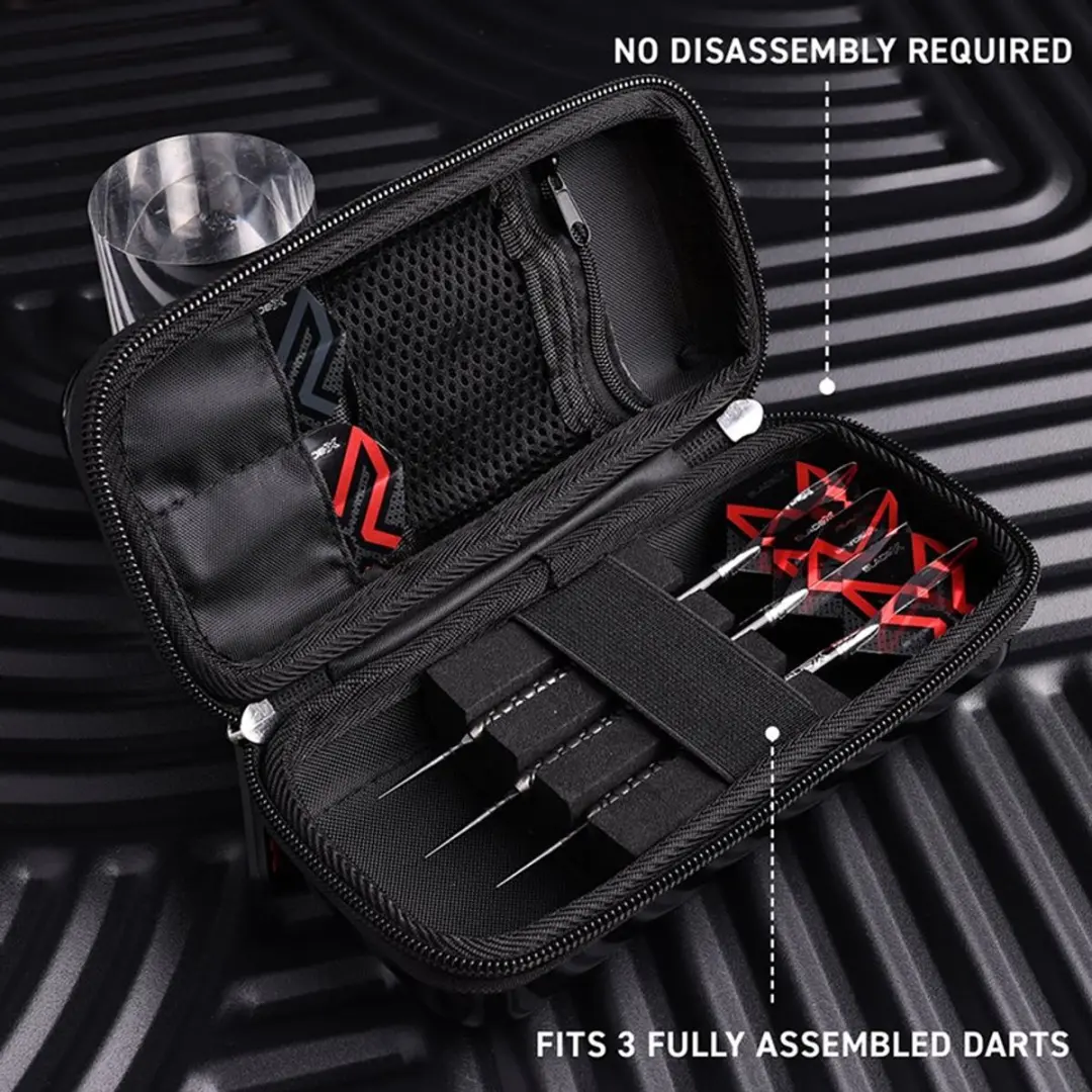 Winmau Blade X Armor G1 Dart Case - Rood/Zwart
