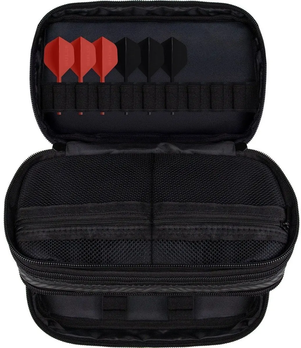 Bull's Carbon Wallet BU-66404 Dart Case - Zwart