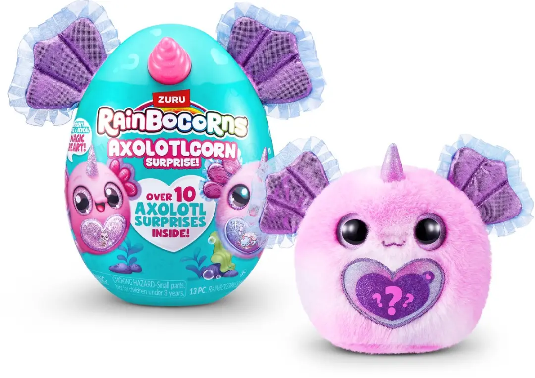ZURU Rainbocorns Sparkle Heart Axolotlcorn Speelgoed - Multicolor