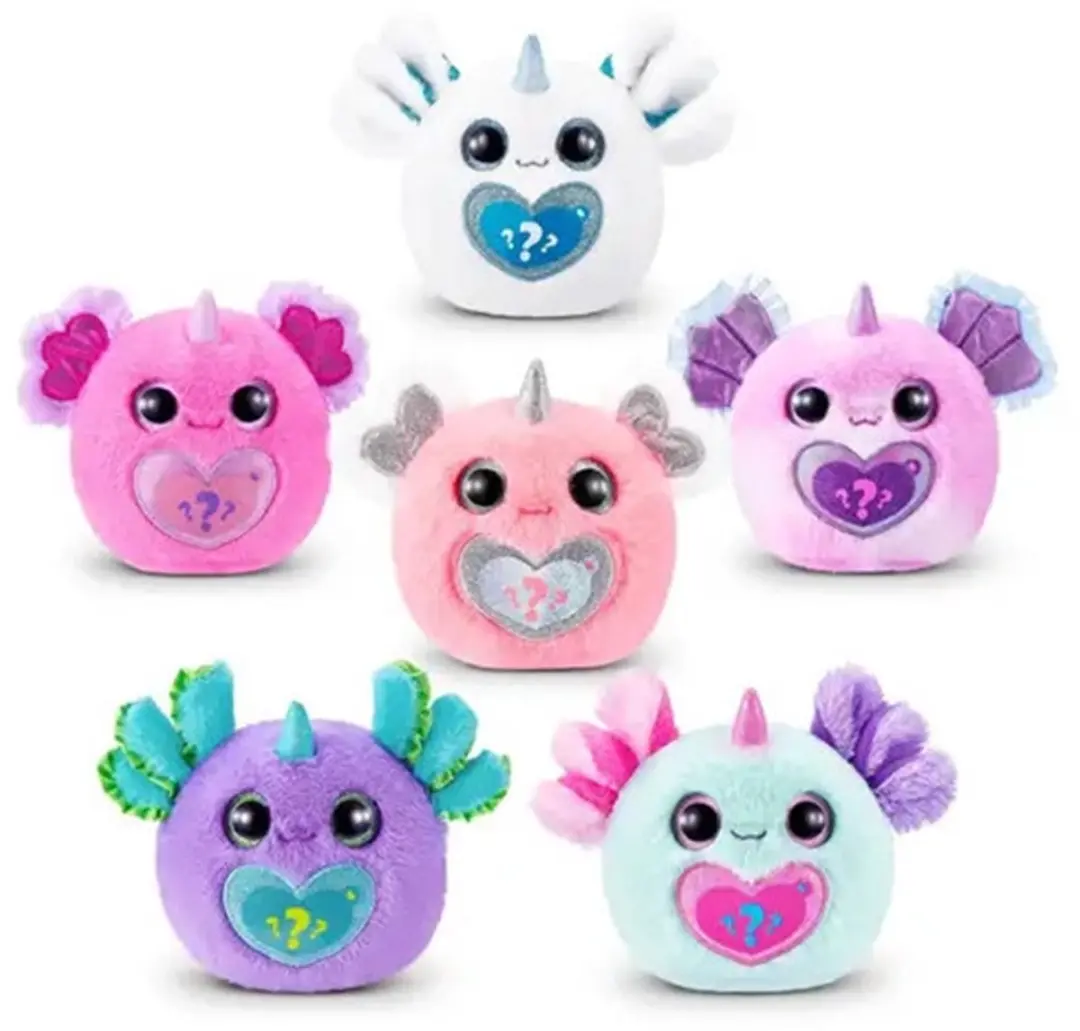 ZURU Rainbocorns Sparkle Heart Axolotlcorn Speelgoed - Multicolor - afbeelding 6 van 6