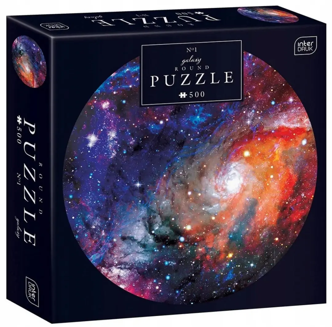 Geronimo Games Interdruk Galaxy Ronde Puzzel 500 Stuks