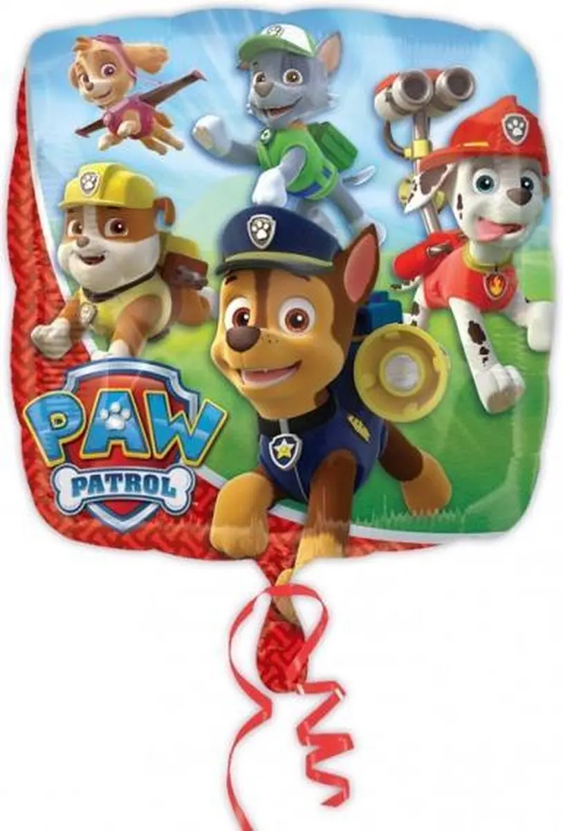 PAW Patrol Ballon Folie Multicolor 43cm