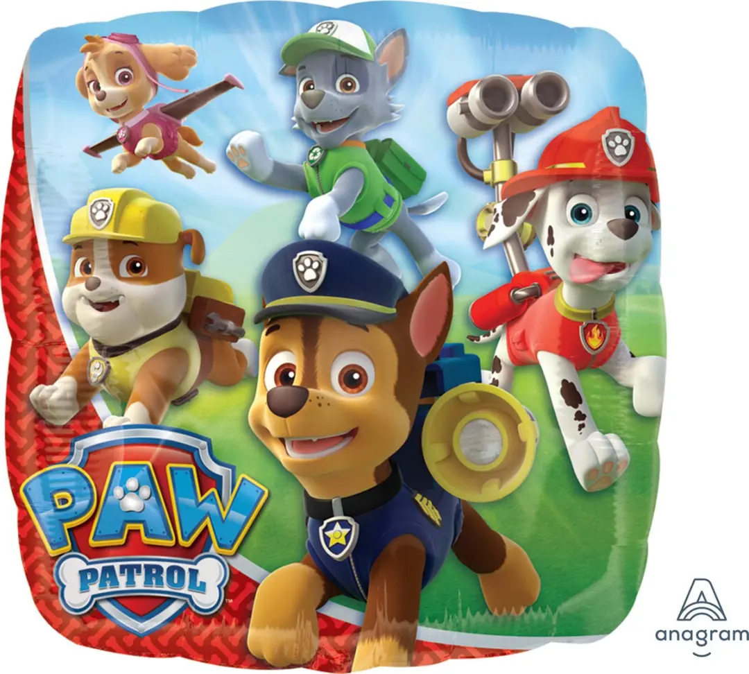 PAW Patrol Ballon Folie Multicolor 43cm
