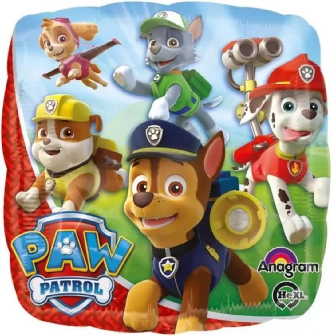 PAW Patrol Ballon Folie Multicolor 43cm