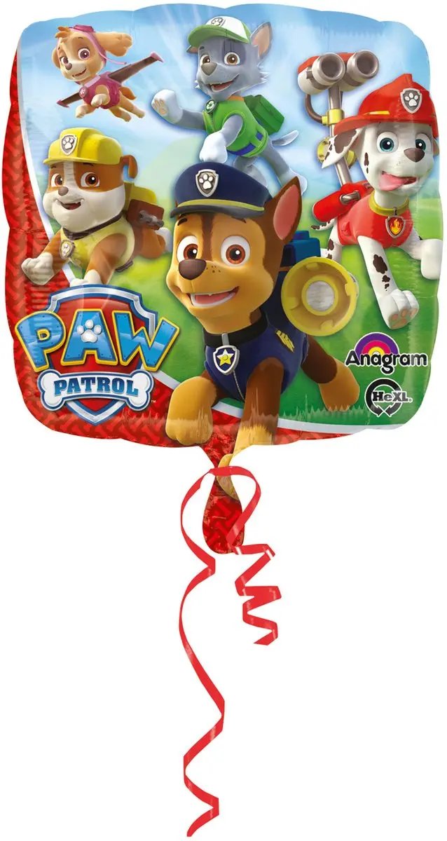 PAW Patrol Ballon Folie Multicolor 43cm